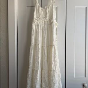 White Midi Dress